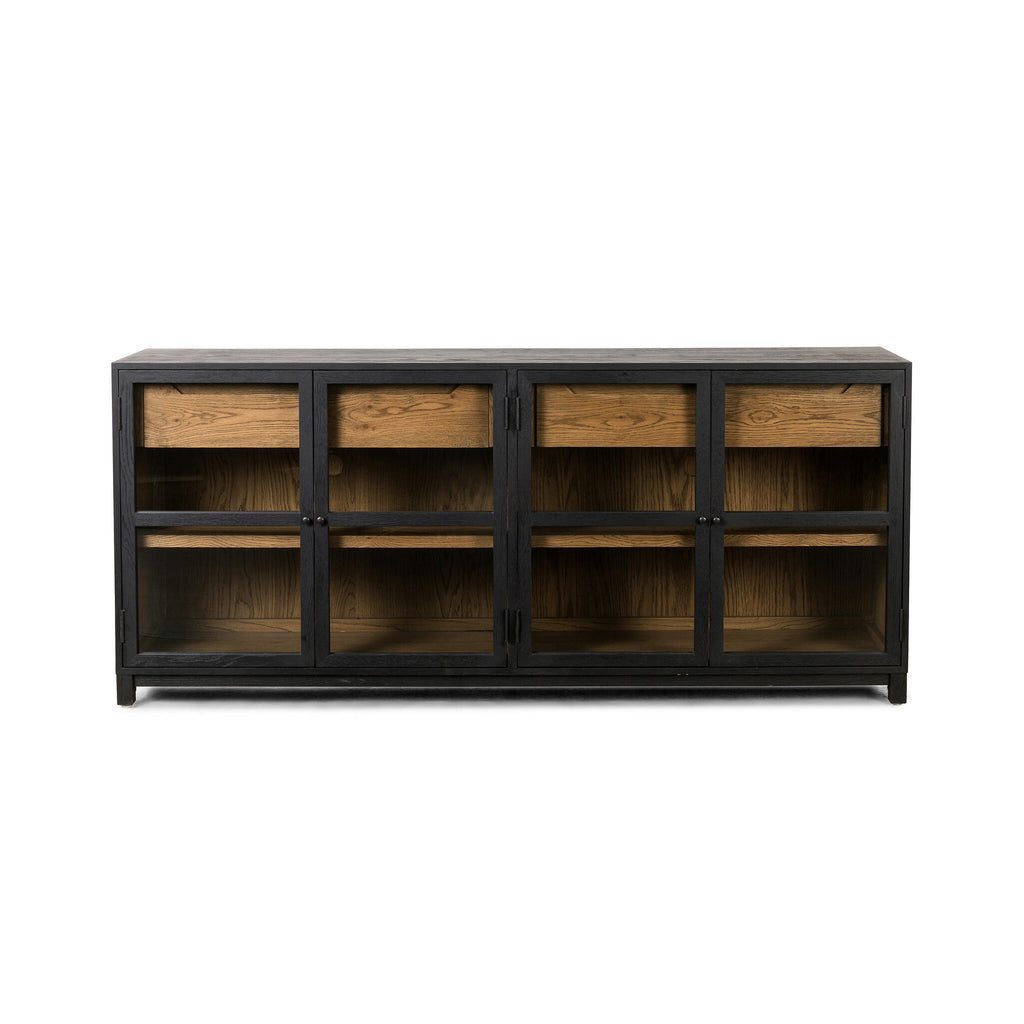 Millie Large Sideboard - Drifted Oak Solid
