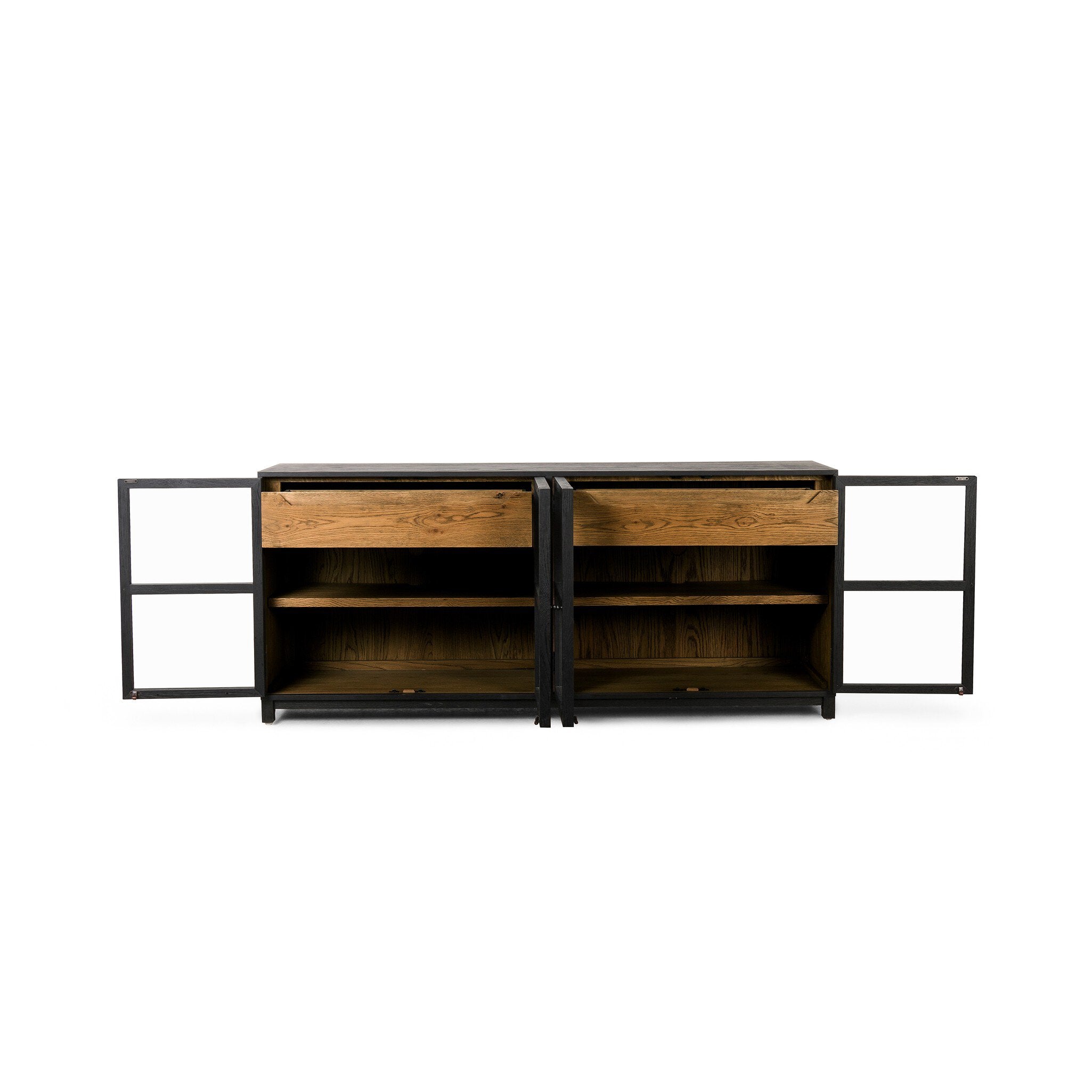 Millie Large Sideboard - Drifted Oak Solid