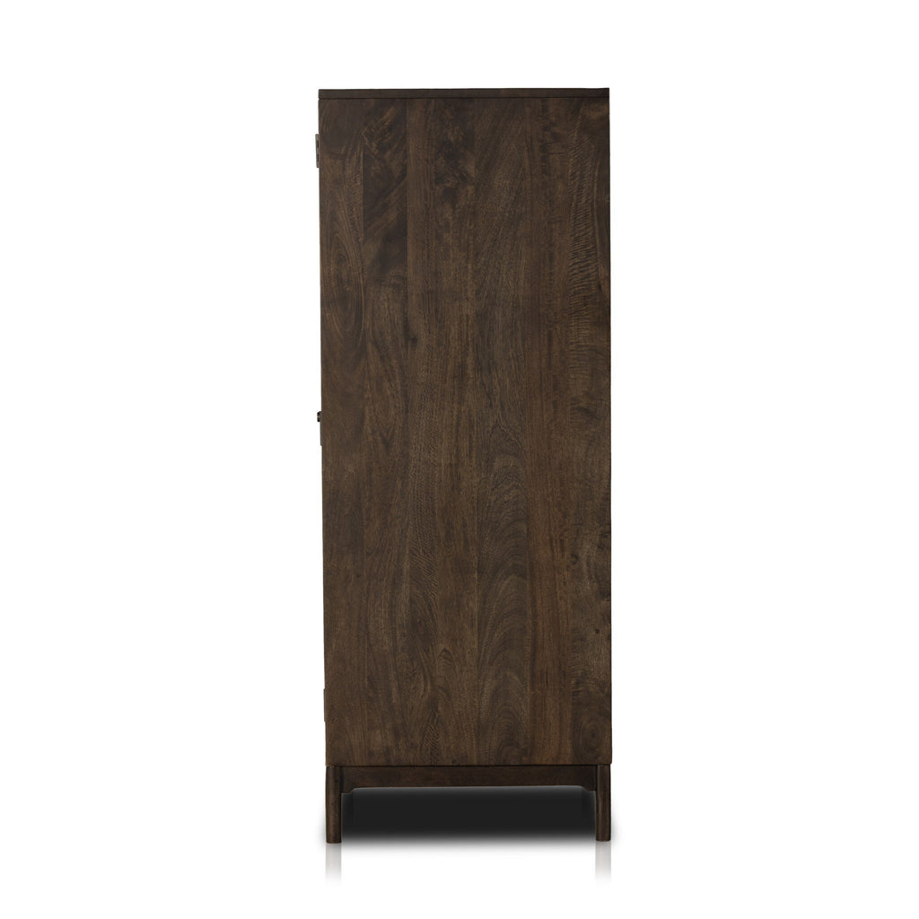 Ophelia Armoire - Aged Brown