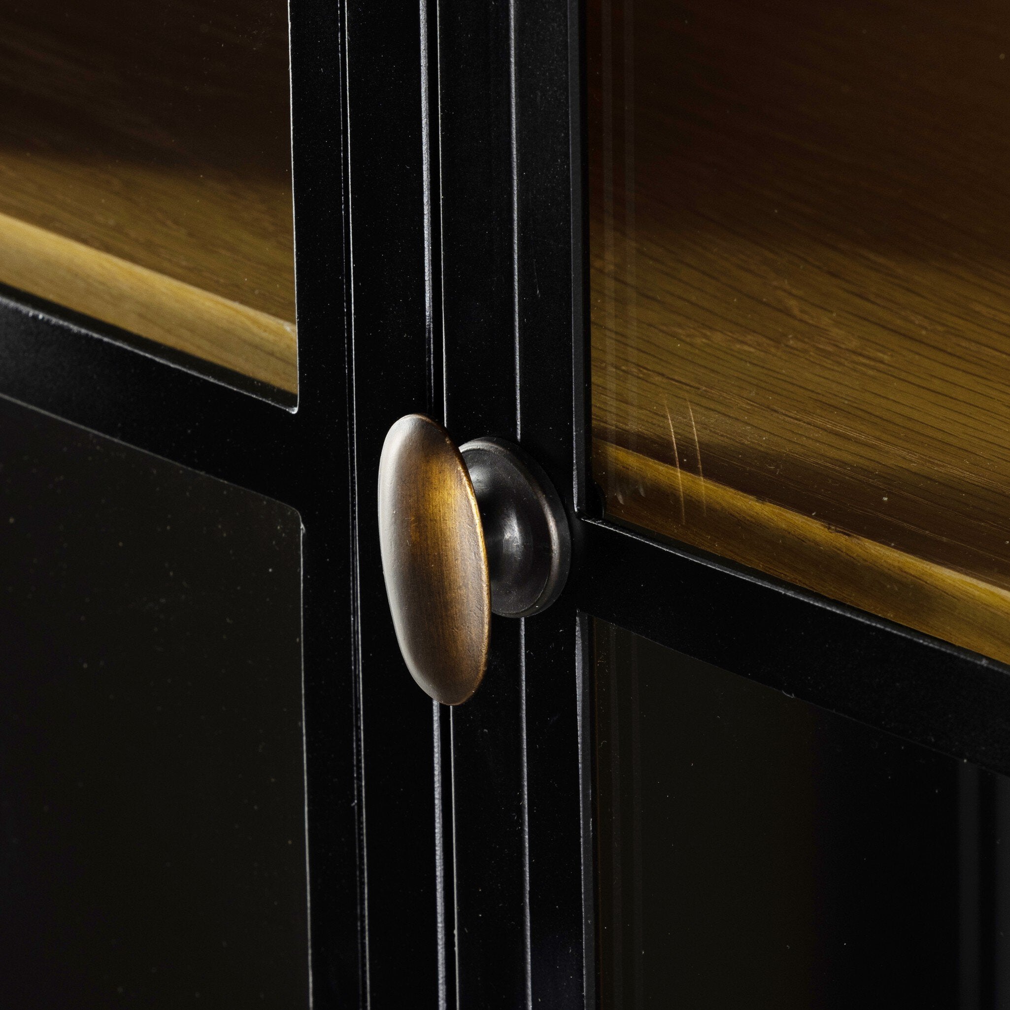 Belmont Cabinet - Black Oak