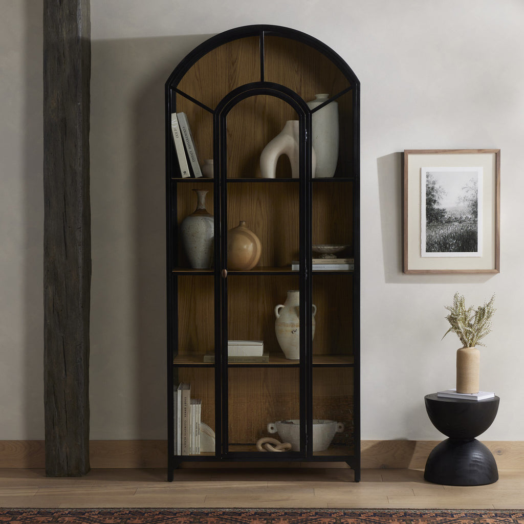 Belmont Cabinet - Black Oak