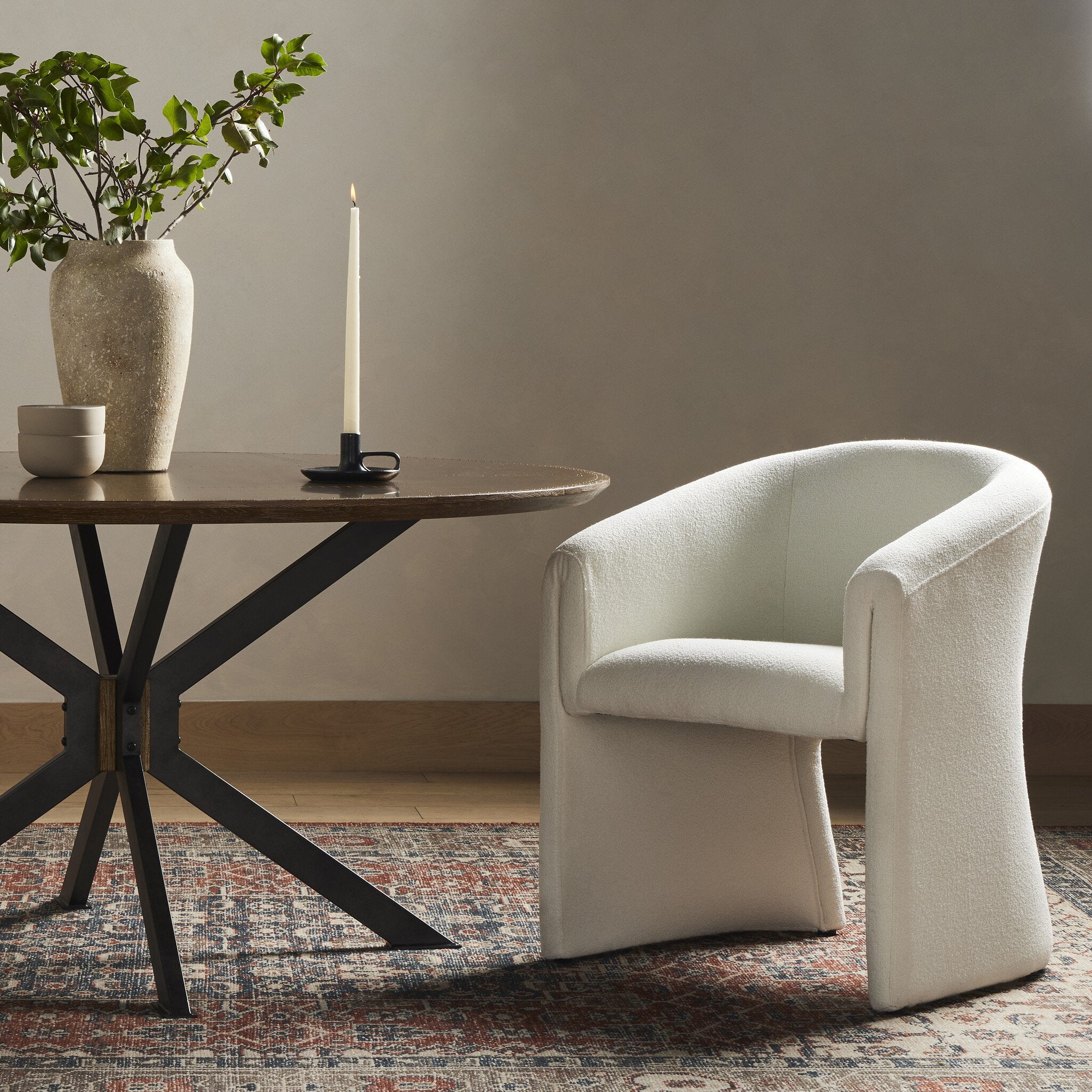 Elmore Dining Chair - Portland Cream