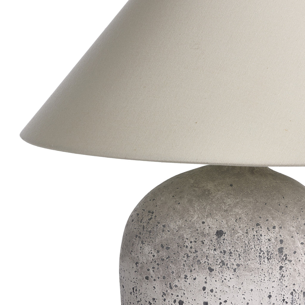 Cobb Table Lamp - Antique White Ceramic