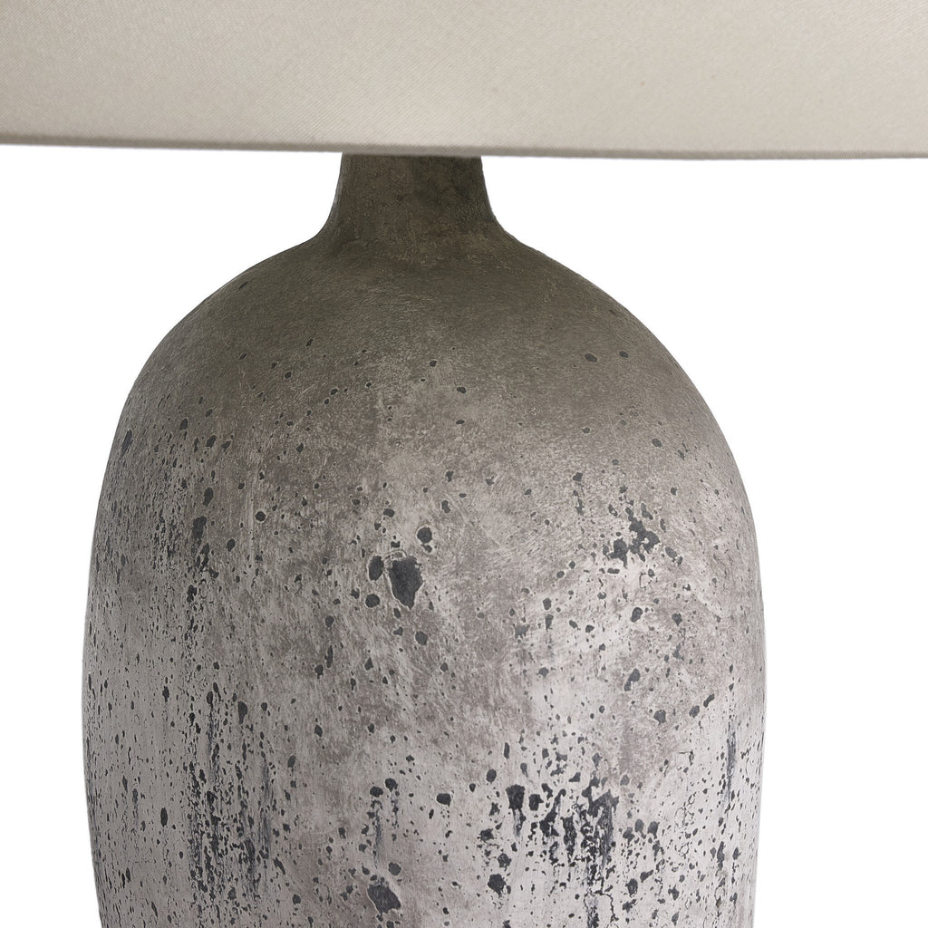 Cobb Table Lamp - Antique White Ceramic