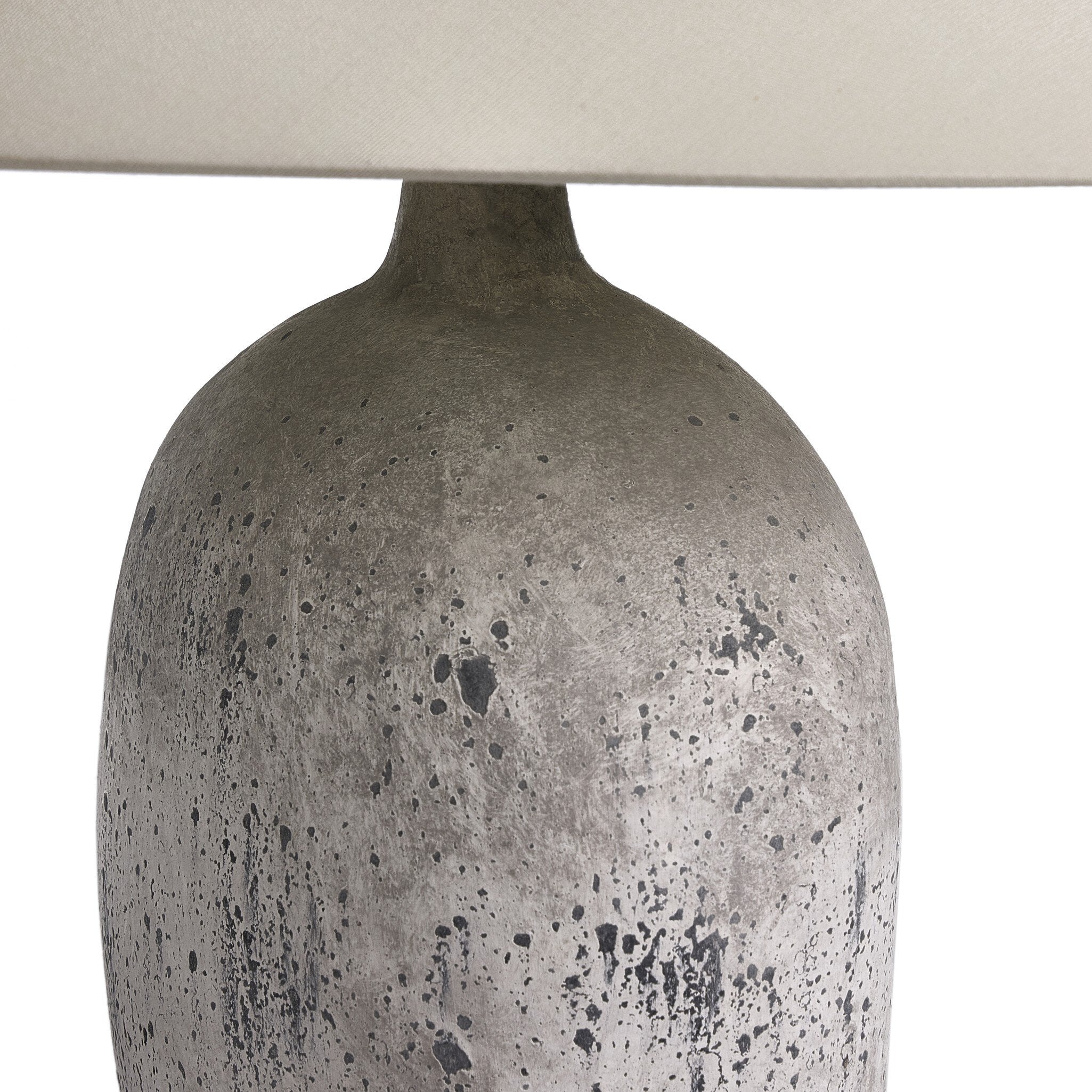 Cobb Table Lamp - Antique White Ceramic