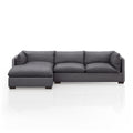 Westwood 2-Piece Sectional - Bennett Charcoal | 112" | Left Chaise