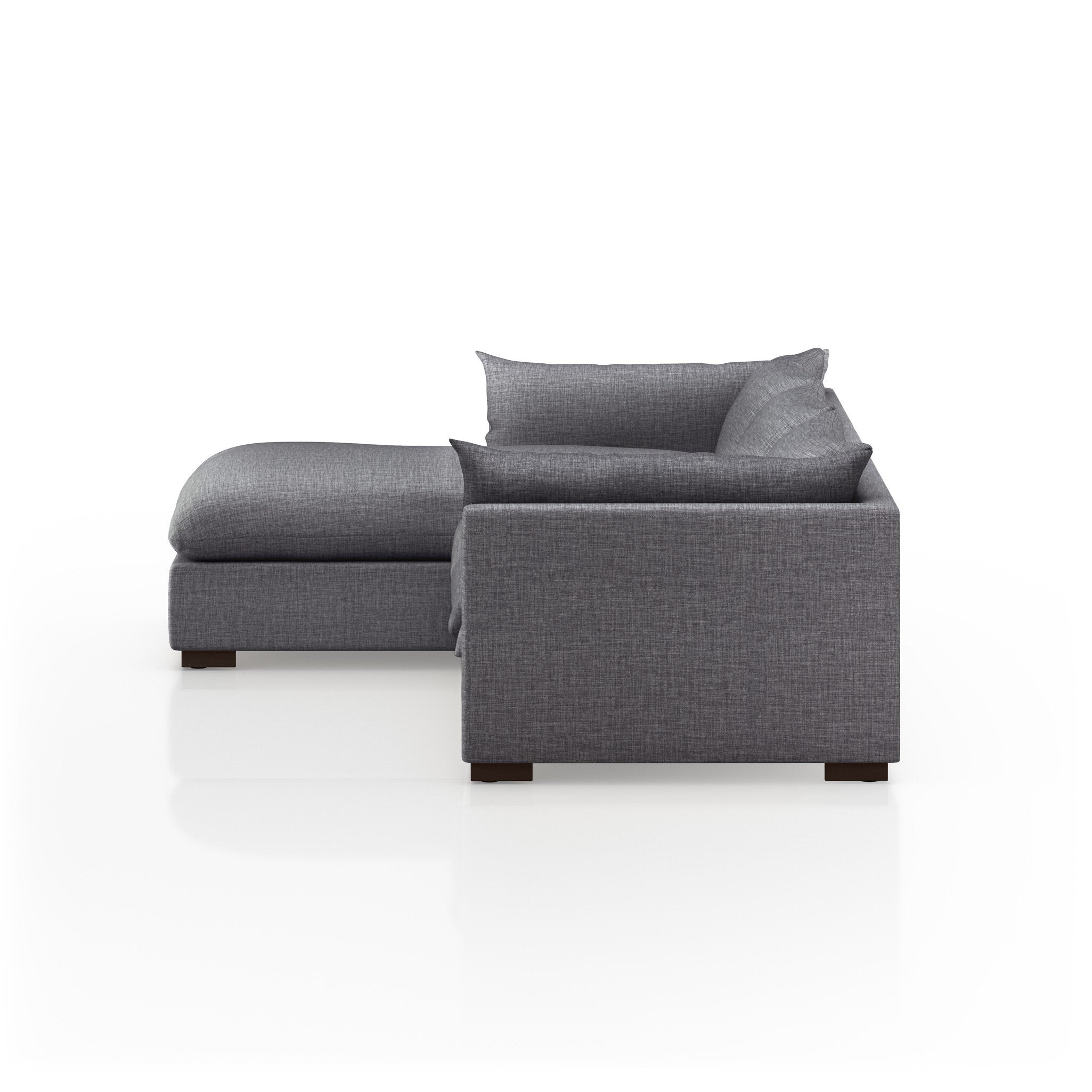 Westwood 2-Piece Sectional - Bennett Charcoal | 112" | Left Chaise