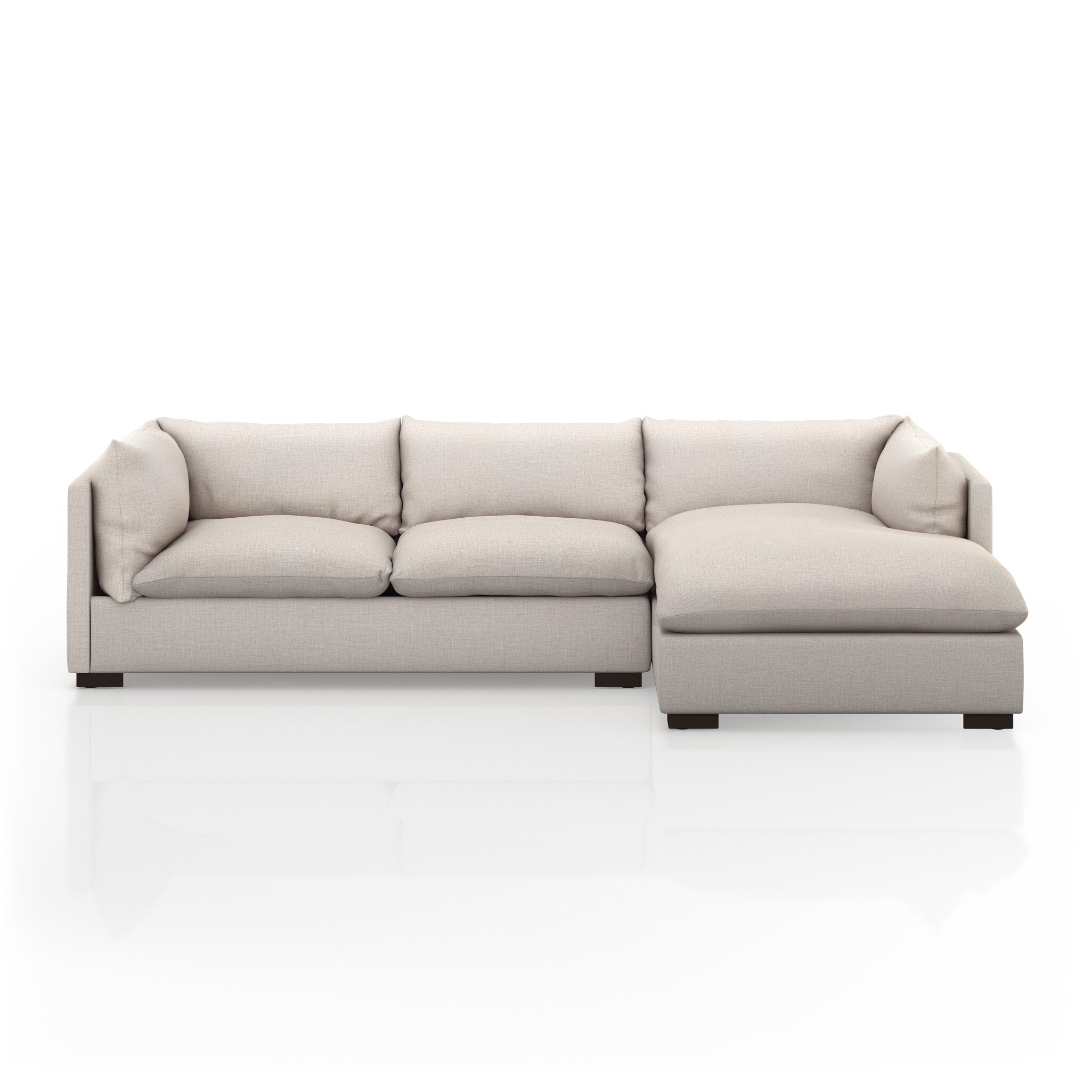 Westwood 2-Piece Sectional - Bennett Moon | 112" | Right Chaise