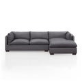 Westwood 2-Piece Sectional - Bennett Charcoal | 112" | Right Chaise