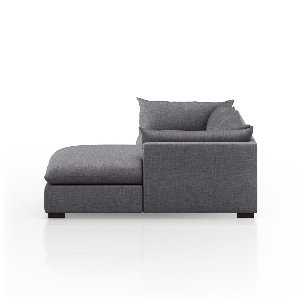 Westwood 2-Piece Sectional - Bennett Charcoal | 112" | Right Chaise