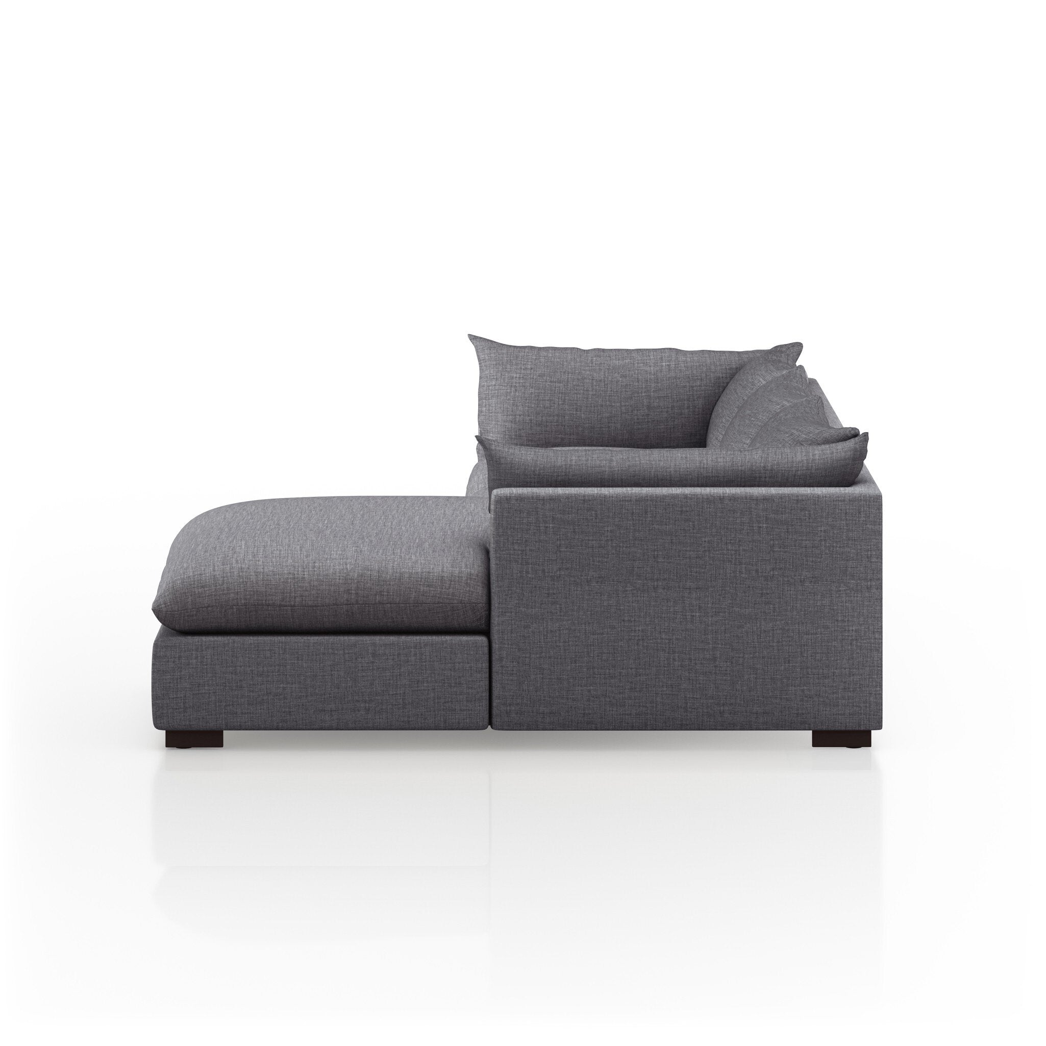 Westwood 2-Piece Sectional - Bennett Charcoal | 112" | Right Chaise