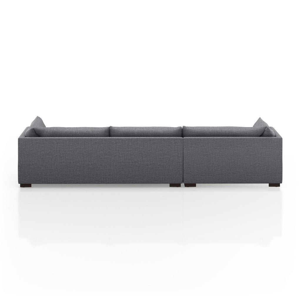 Westwood 2-Piece Sectional - Bennett Charcoal | 131" | Left Chaise