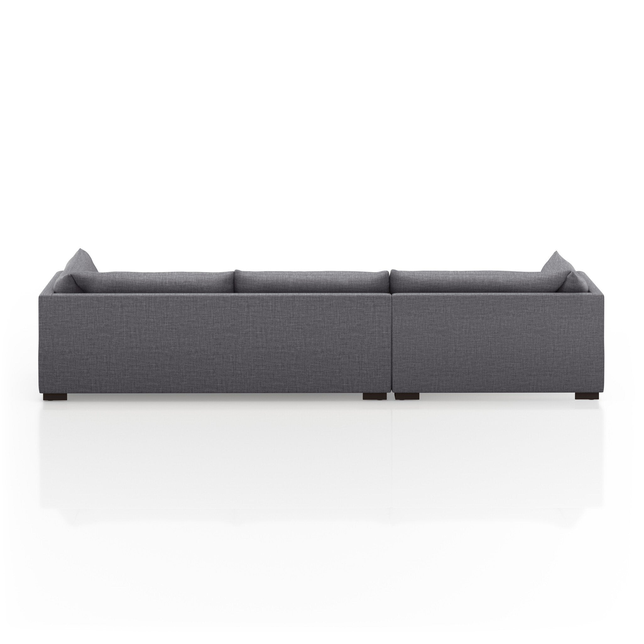 Westwood 2-Piece Sectional - Bennett Charcoal | 131" | Left Chaise