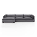 Westwood 2-Piece Sectional - Bennett Charcoal | 131" | Left Chaise