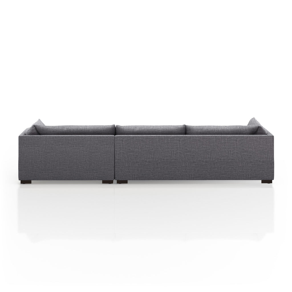 Westwood 2-Piece Sectional - Bennett Charcoal | 131" | Right Chaise