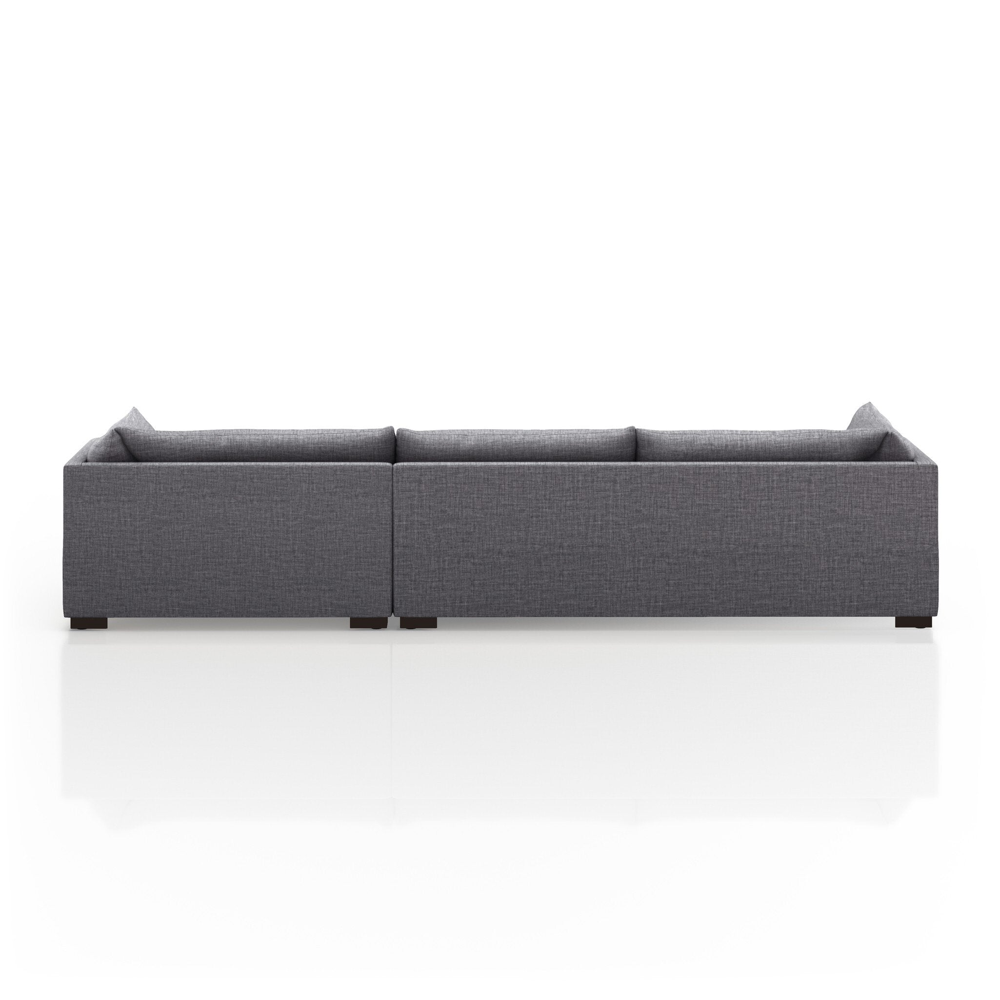 Westwood 2-Piece Sectional - Bennett Charcoal | 131" | Right Chaise