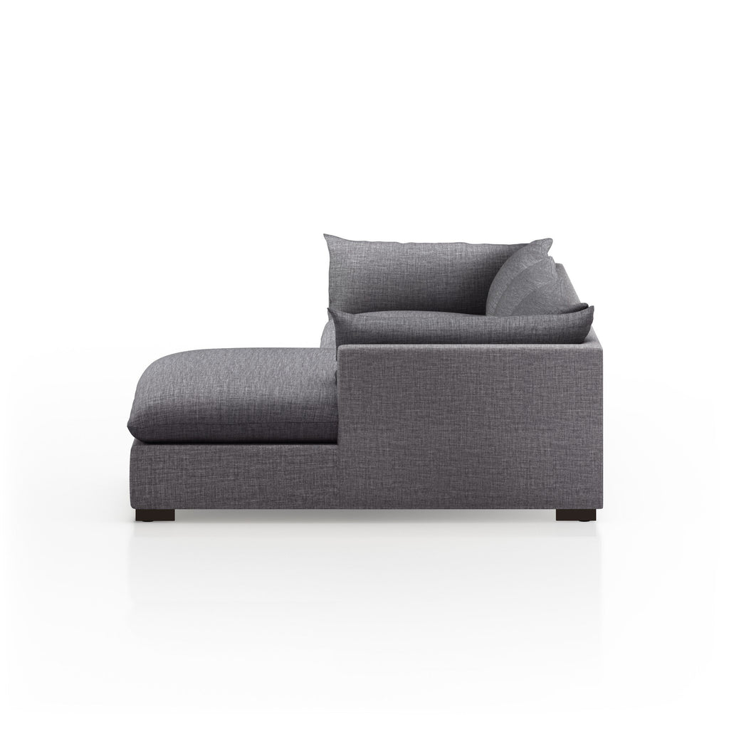 Westwood 2-Piece Sectional - Bennett Charcoal | 131" | Right Chaise