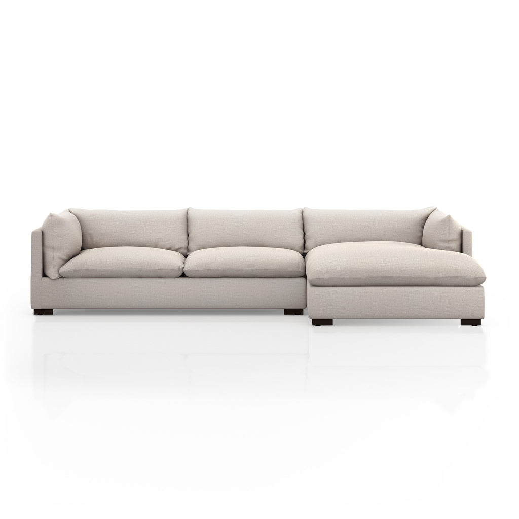 Westwood 2-Piece Sectional - Bennett Moon | 131" | Right Chaise