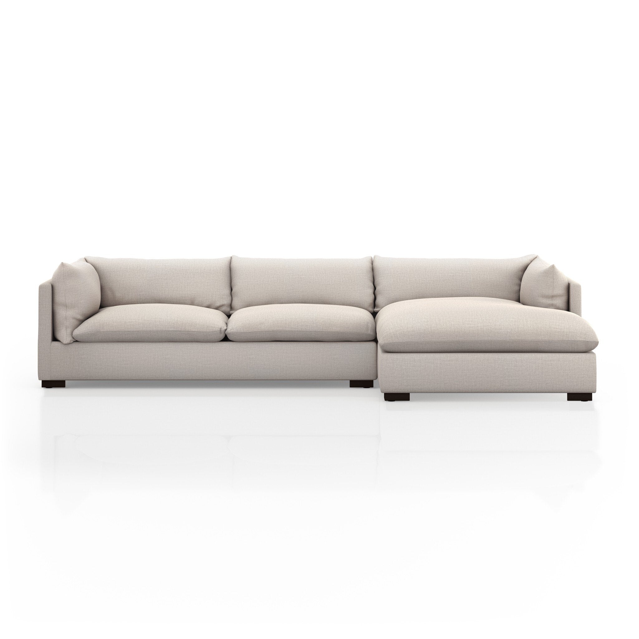 Westwood 2-Piece Sectional - Bennett Moon | 131" | Right Chaise