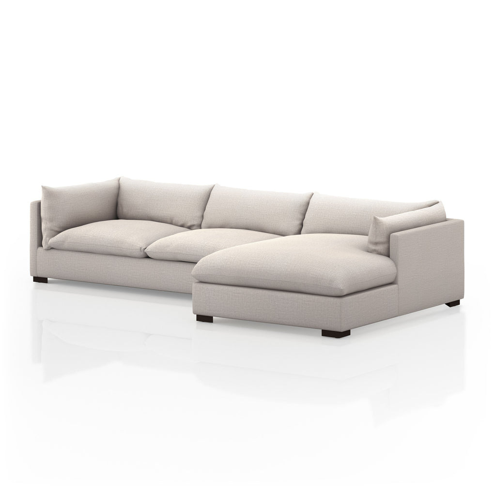 Westwood 2-Piece Sectional - Bennett Moon | 131" | Right Chaise