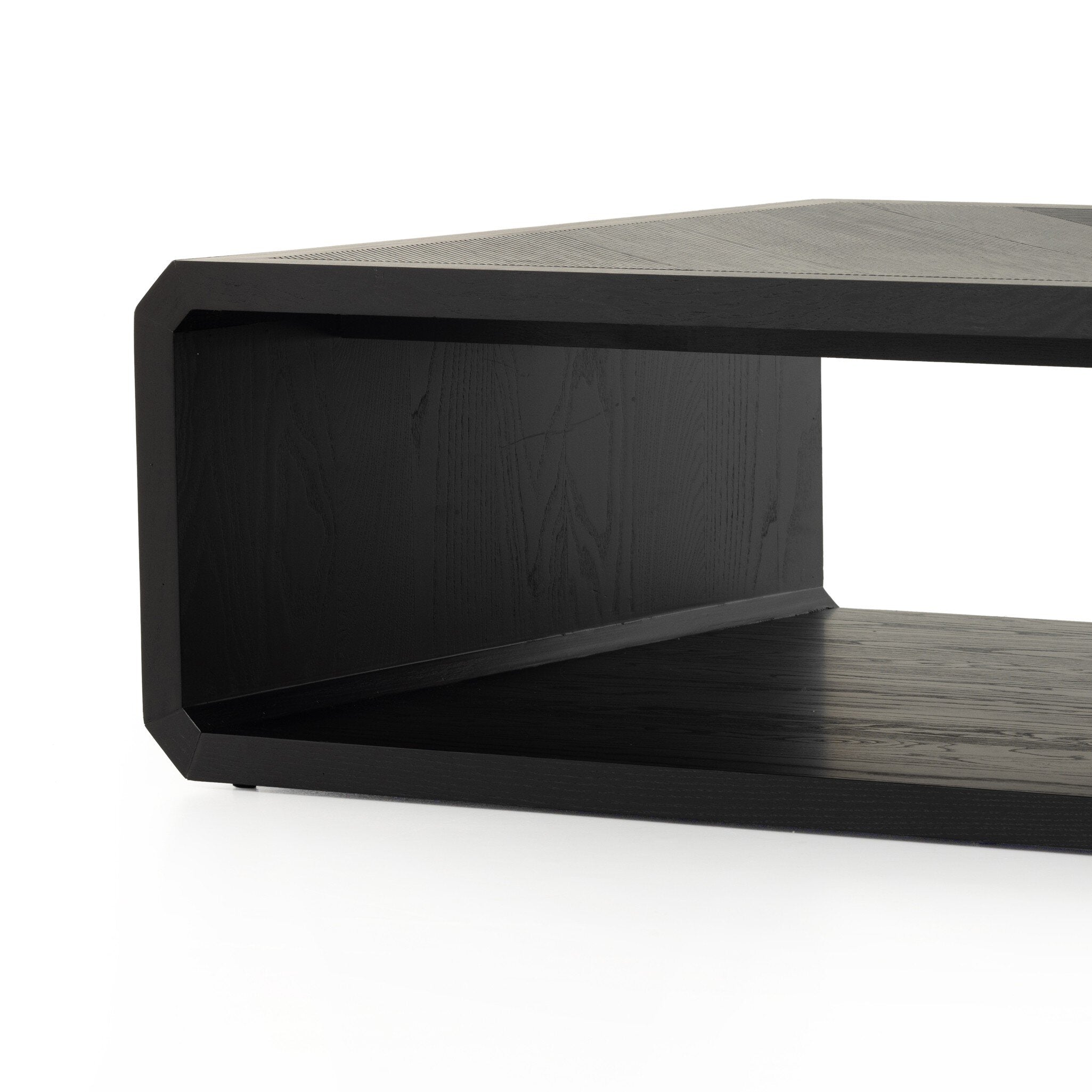 Caspian Coffee Table - Black Ash
