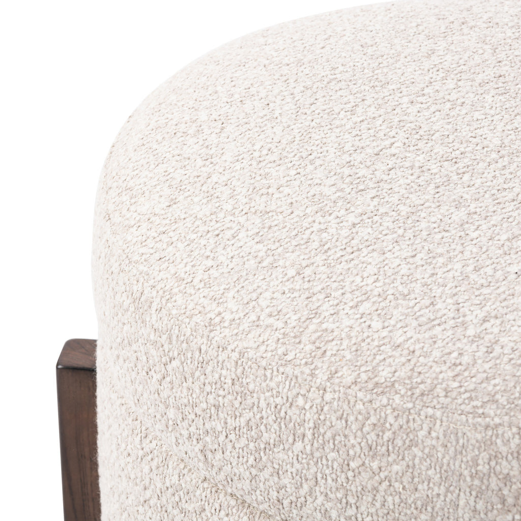 Esben Storage Ottoman-25" - Sattley Fog