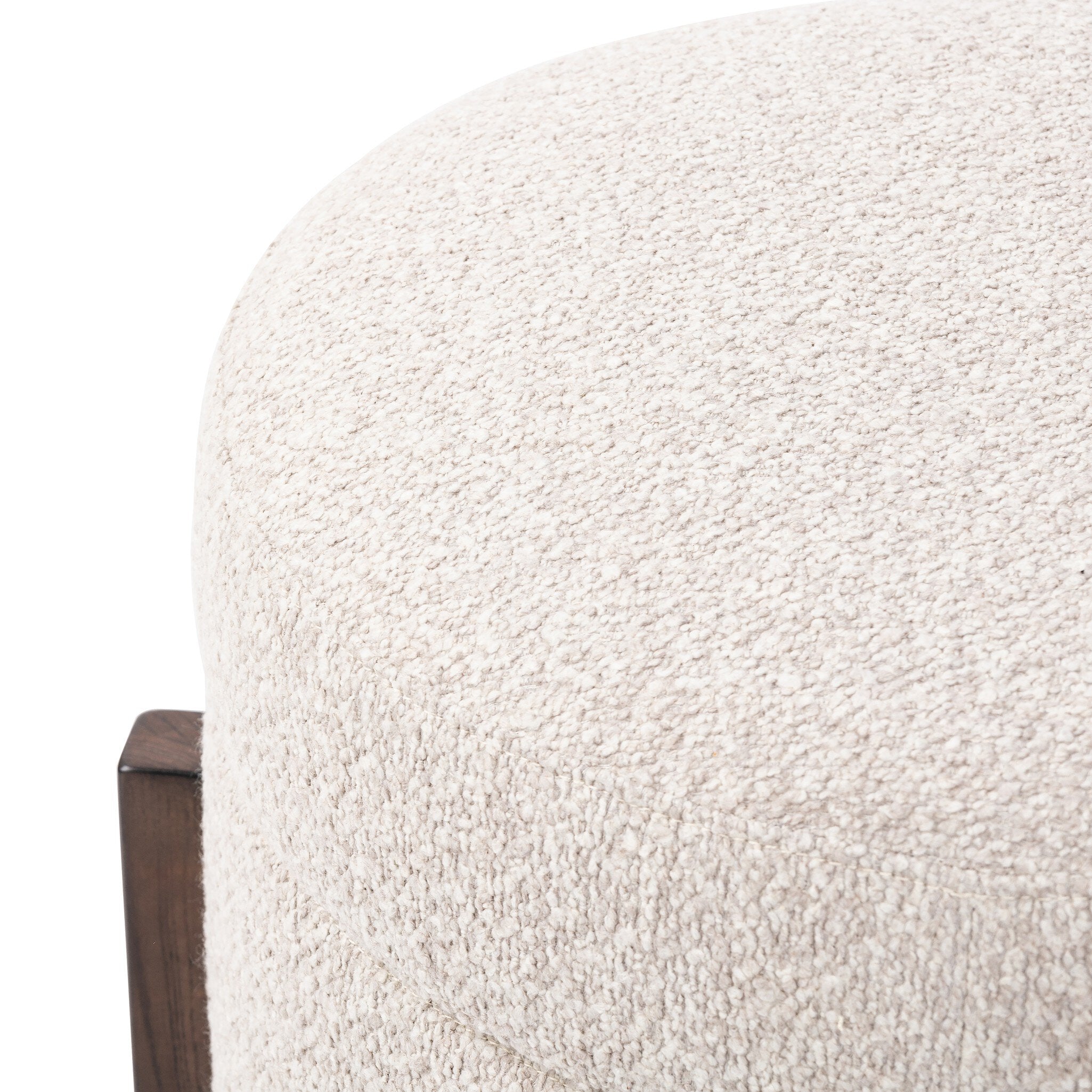 Esben Storage Ottoman-25" - Sattley Fog