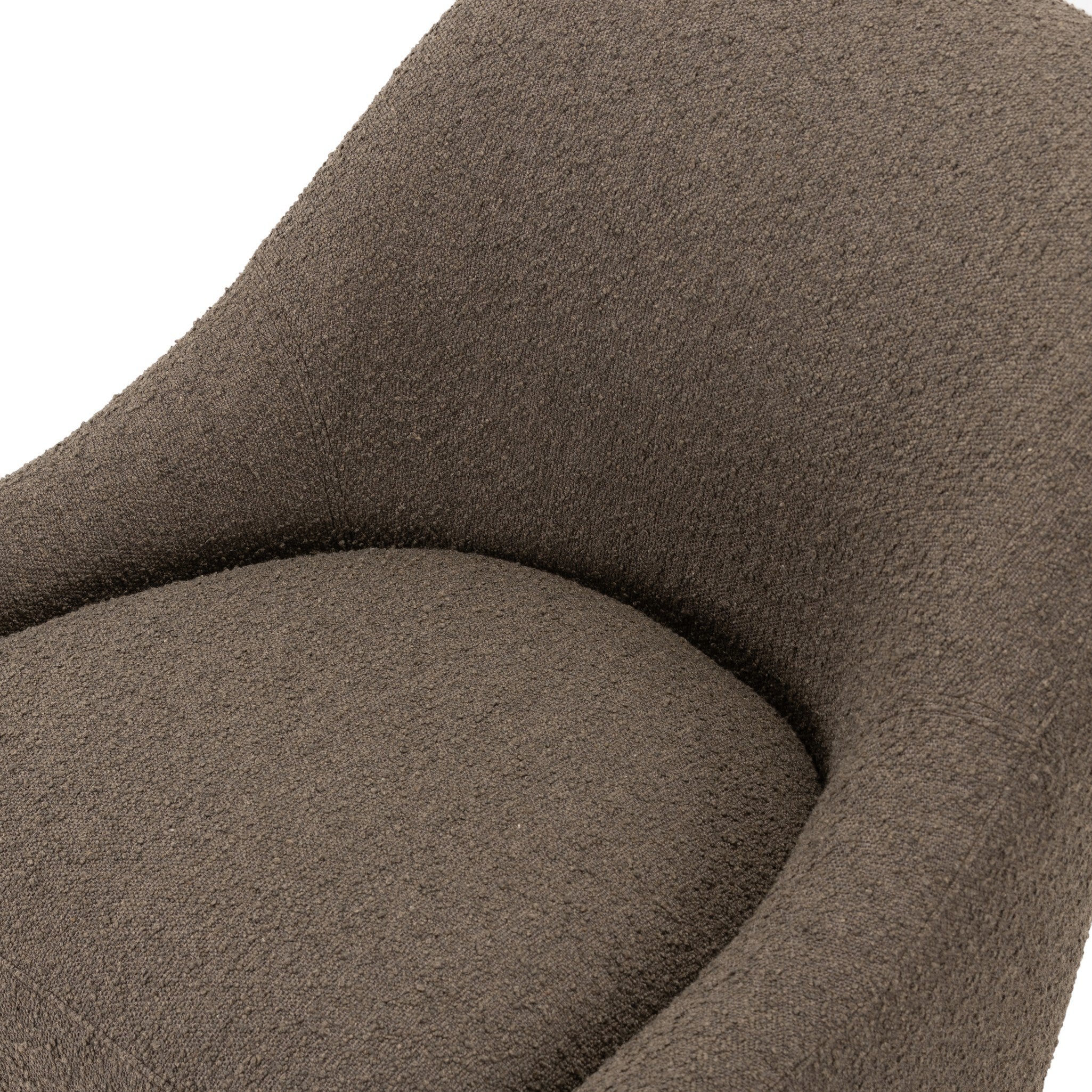 Levi Swivel Chair - Knoll Clay