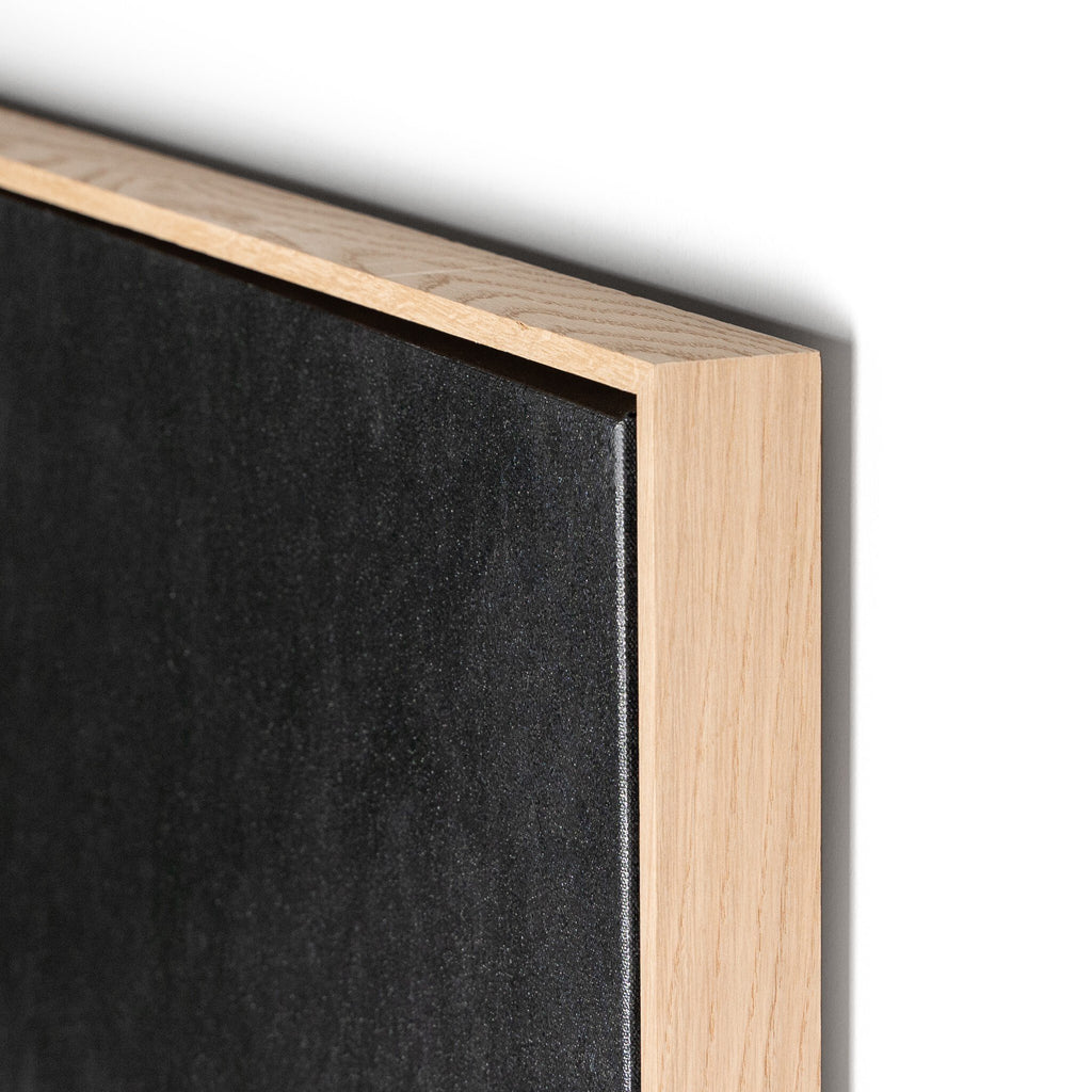 The Weight Of Silence by Melanie Biehle - Vertical Grain White Oak Floater