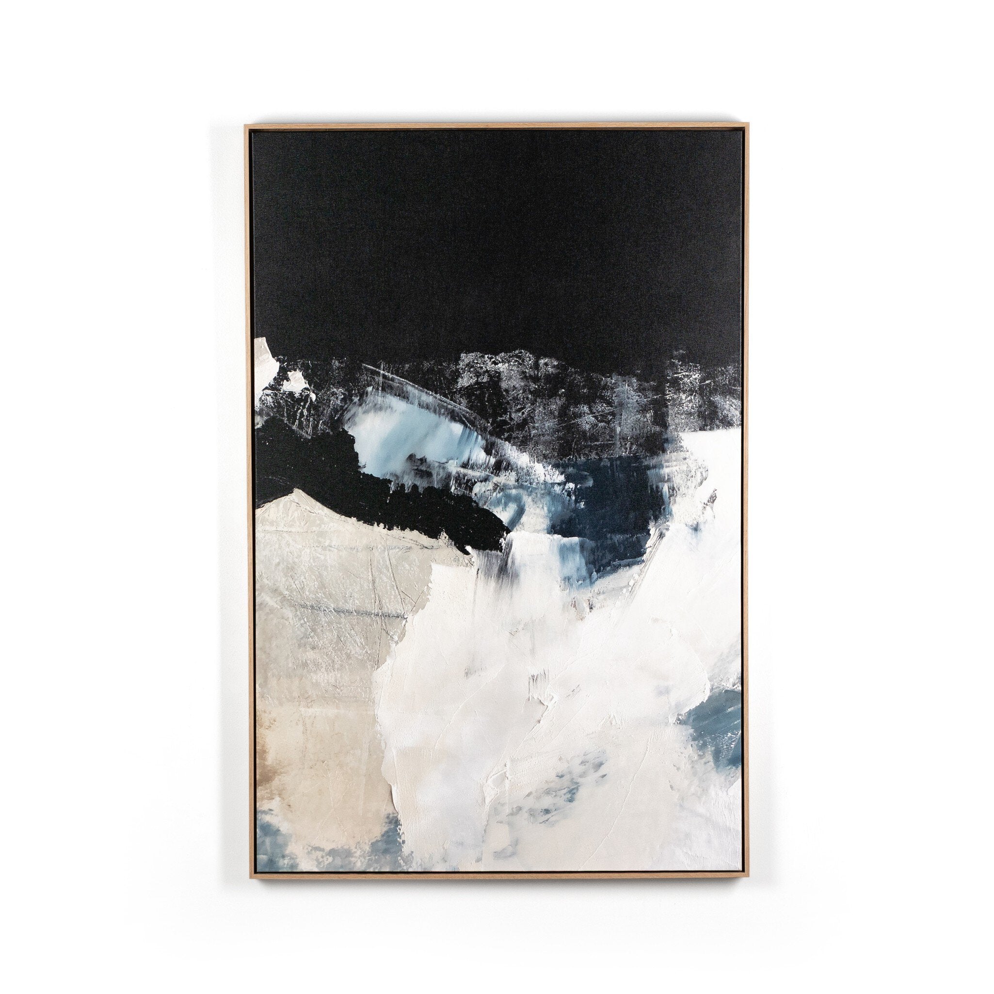 The Weight Of Silence by Melanie Biehle - Vertical Grain White Oak Floater