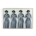 Ronald Reagans by Getty Images - Vertical Grain White Oak Floater