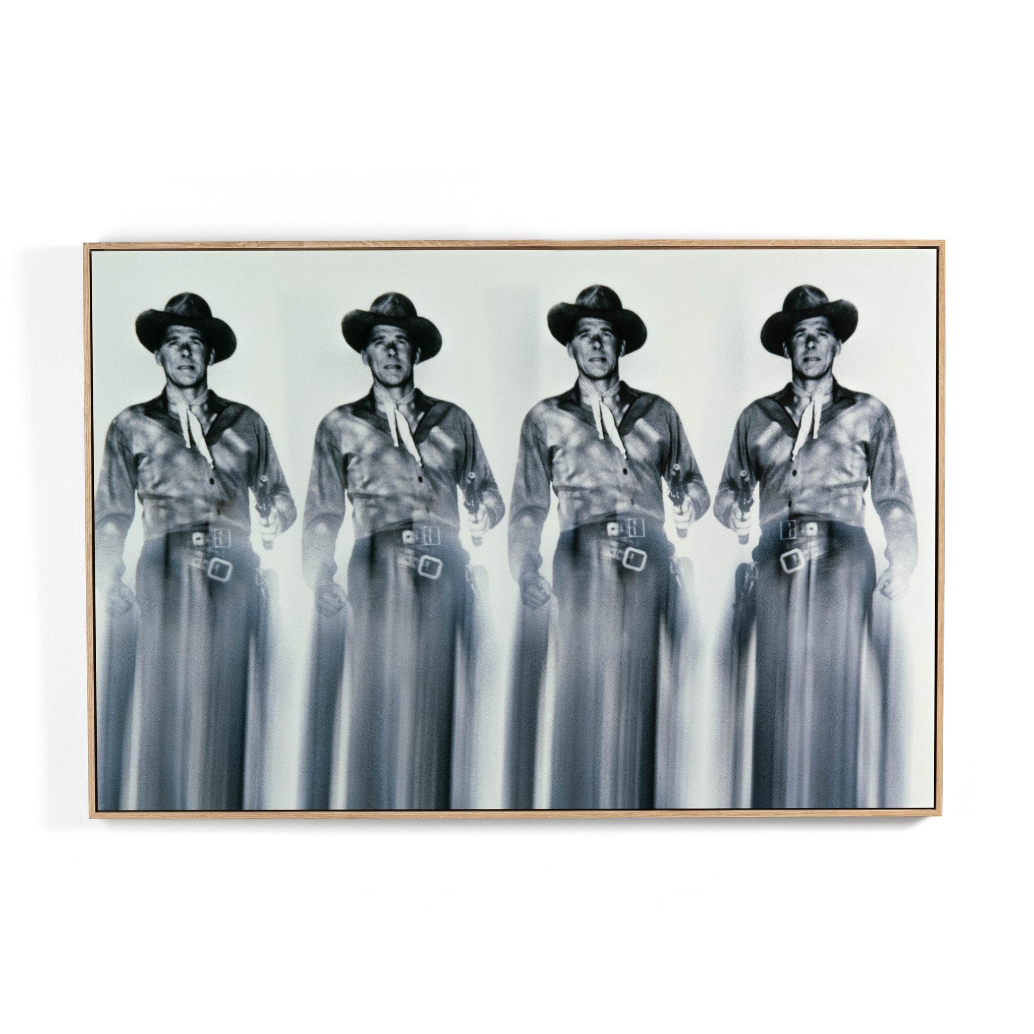Ronald Reagans by Getty Images - Vertical Grain White Oak Floater