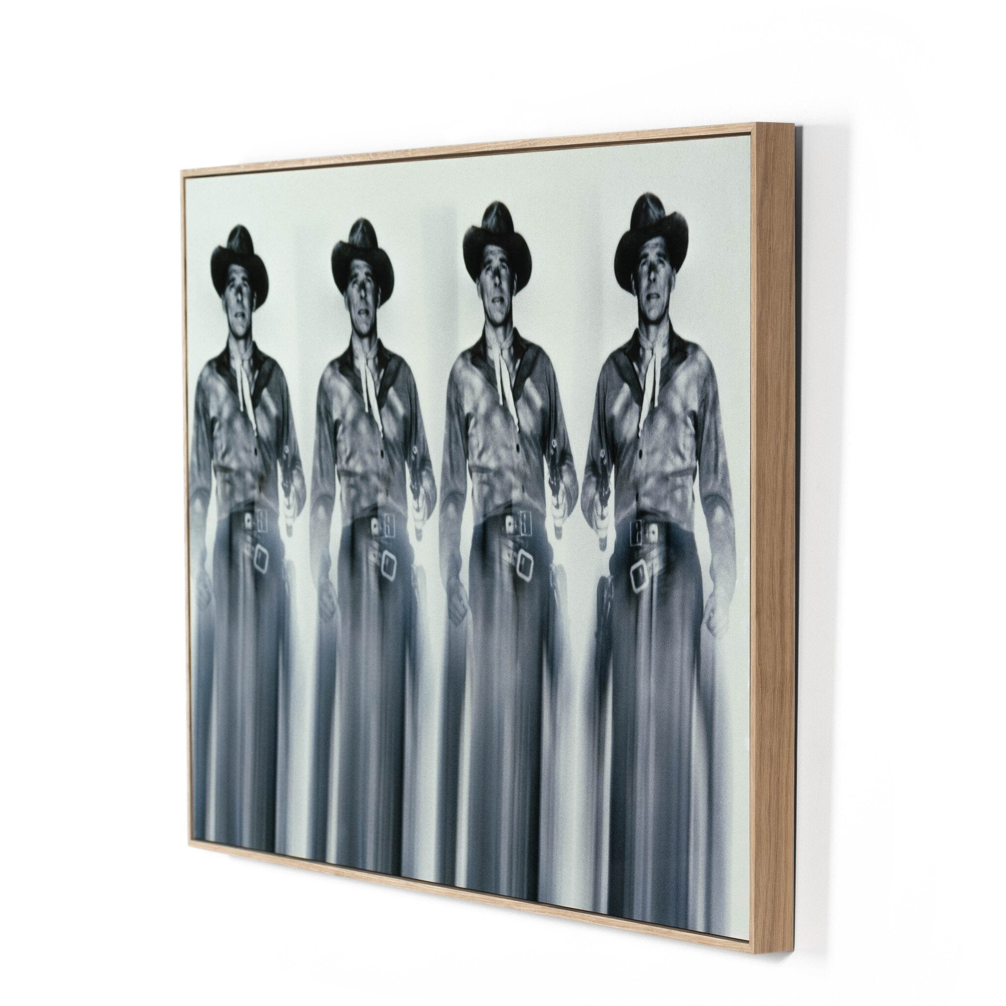 Ronald Reagans by Getty Images - Vertical Grain White Oak Floater