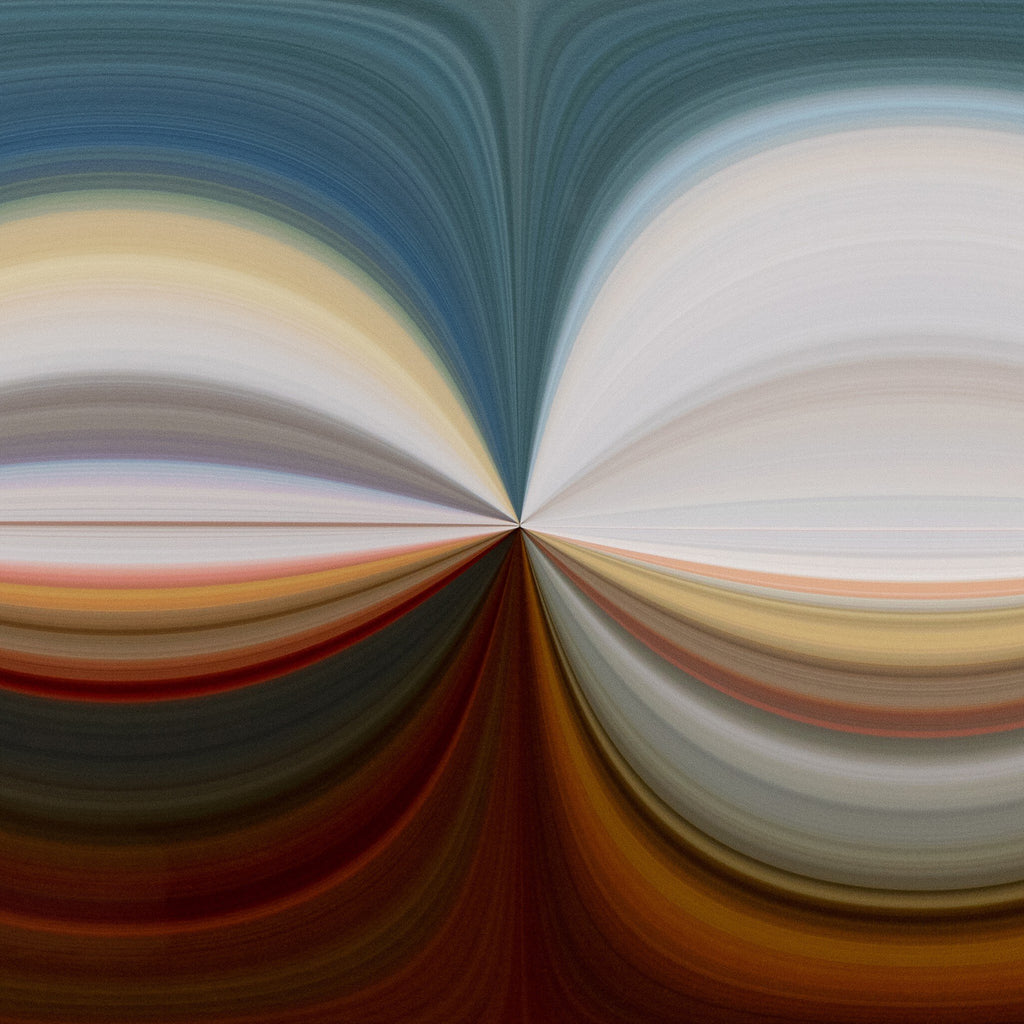 Abstract Curves by Getty Images - Vertical Grain White Oak Floater