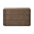 Leo Nightstand - Rustic Grey Veneer