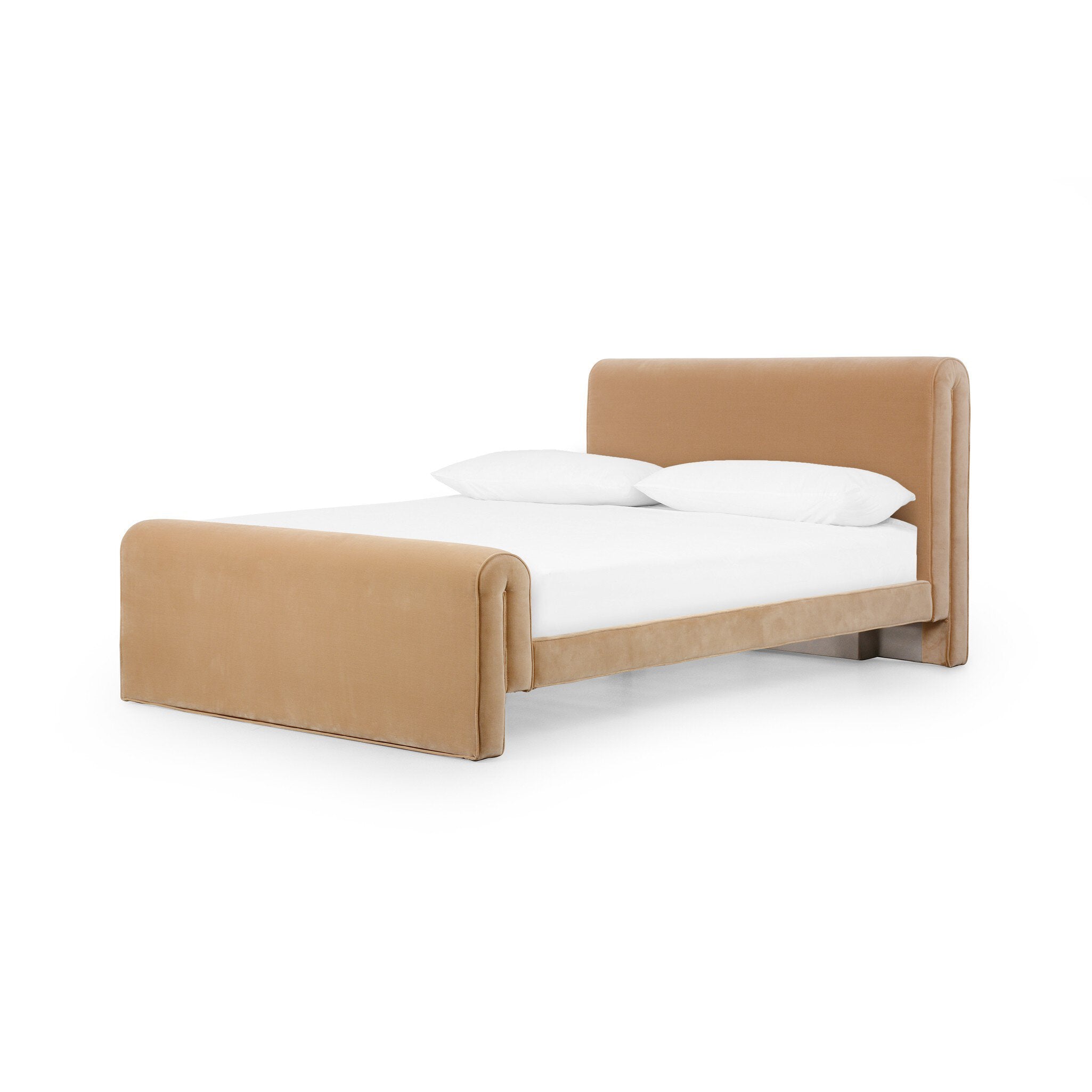 Mitchell Bed - Surrey Camel | Queen