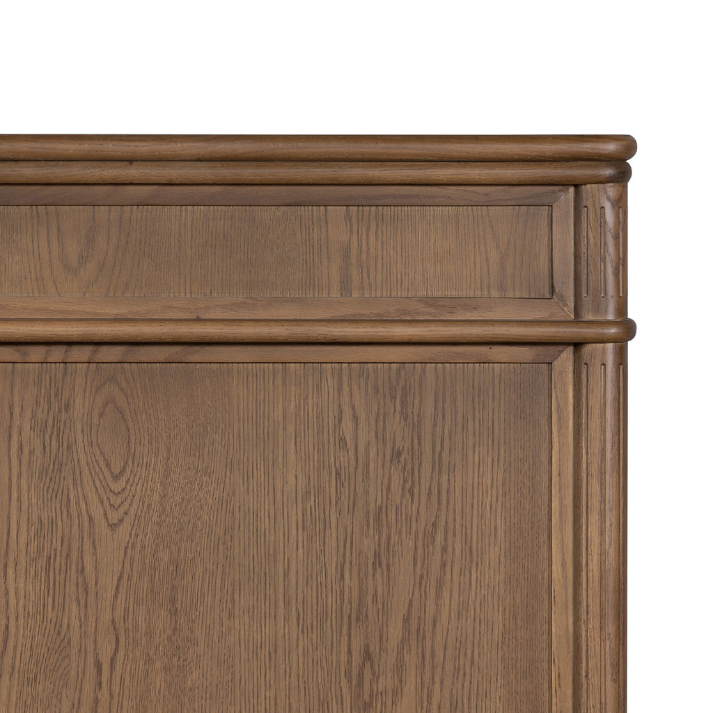 Toulouse Bed - Toasted Oak | King