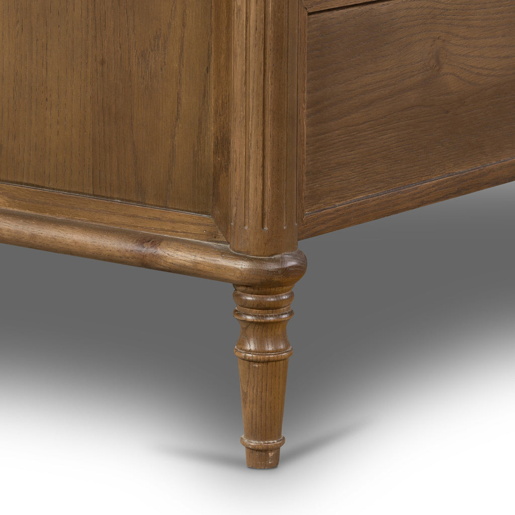 Toulouse Bed - Toasted Oak | King