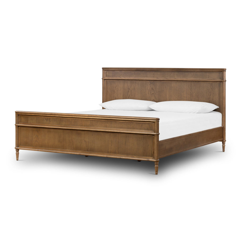 Toulouse Bed - Toasted Oak | King