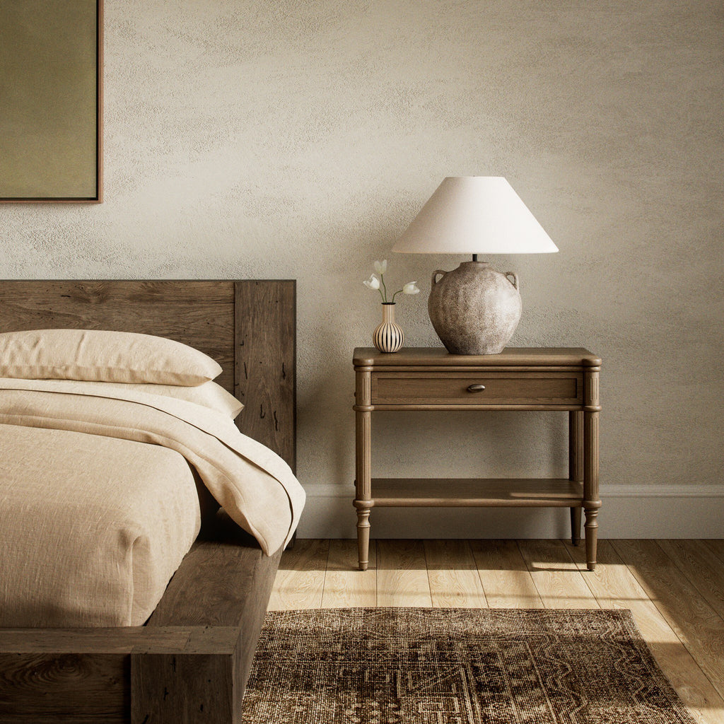 Toulouse Nightstand - Toasted Oak