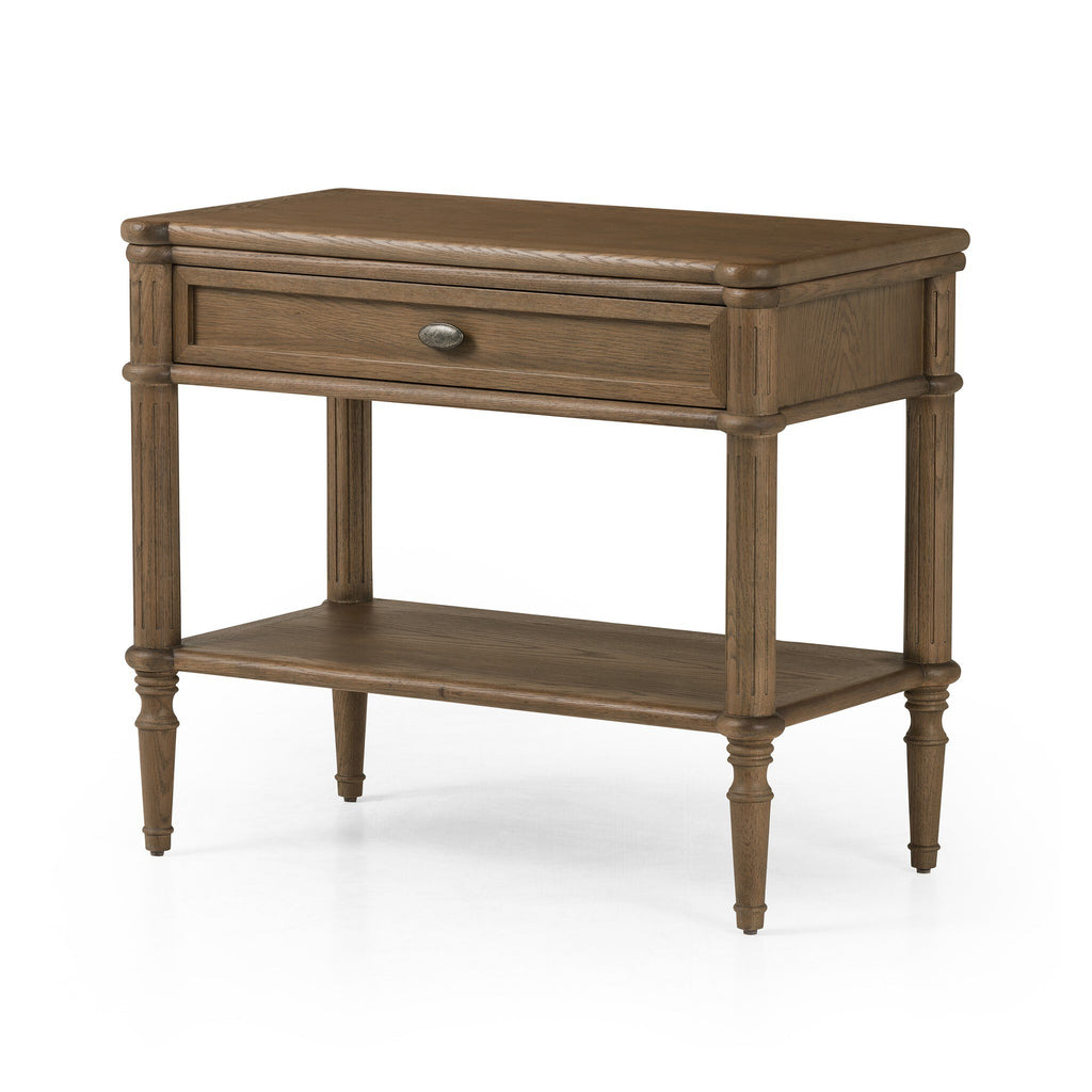 Toulouse Nightstand - Toasted Oak