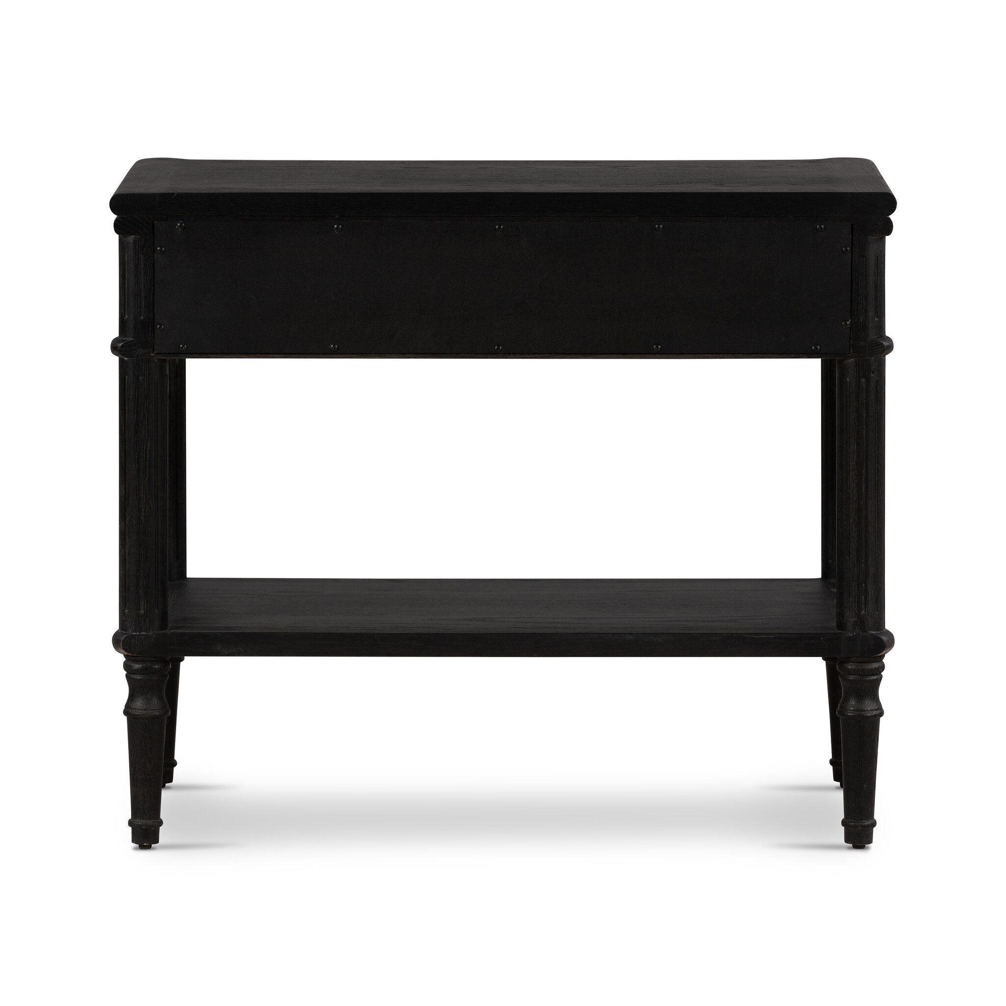 Toulouse Nightstand - Distressed Black Oak