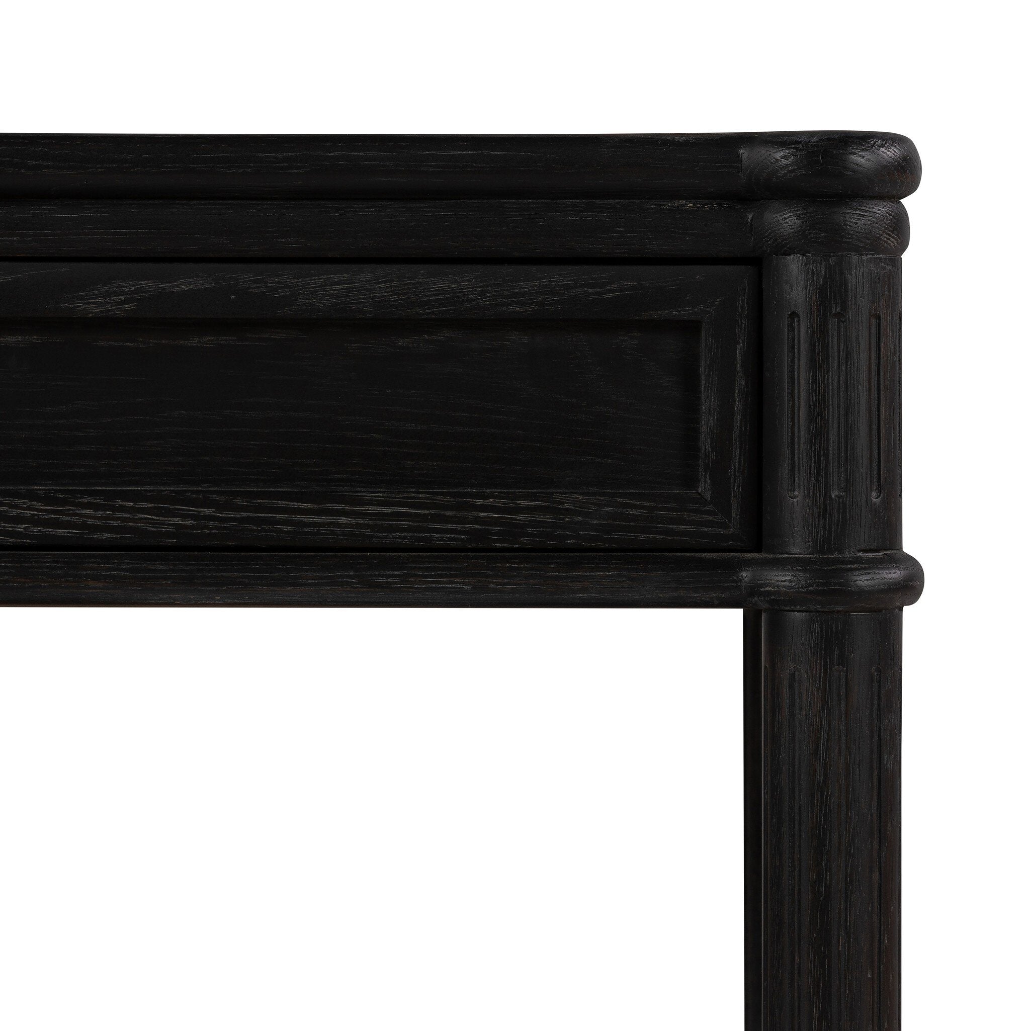 Toulouse Nightstand - Distressed Black Oak