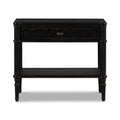 Toulouse Nightstand - Distressed Black Oak