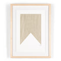 Triangle In Taupe by The Holly Collective - Natural 2.5 Maple