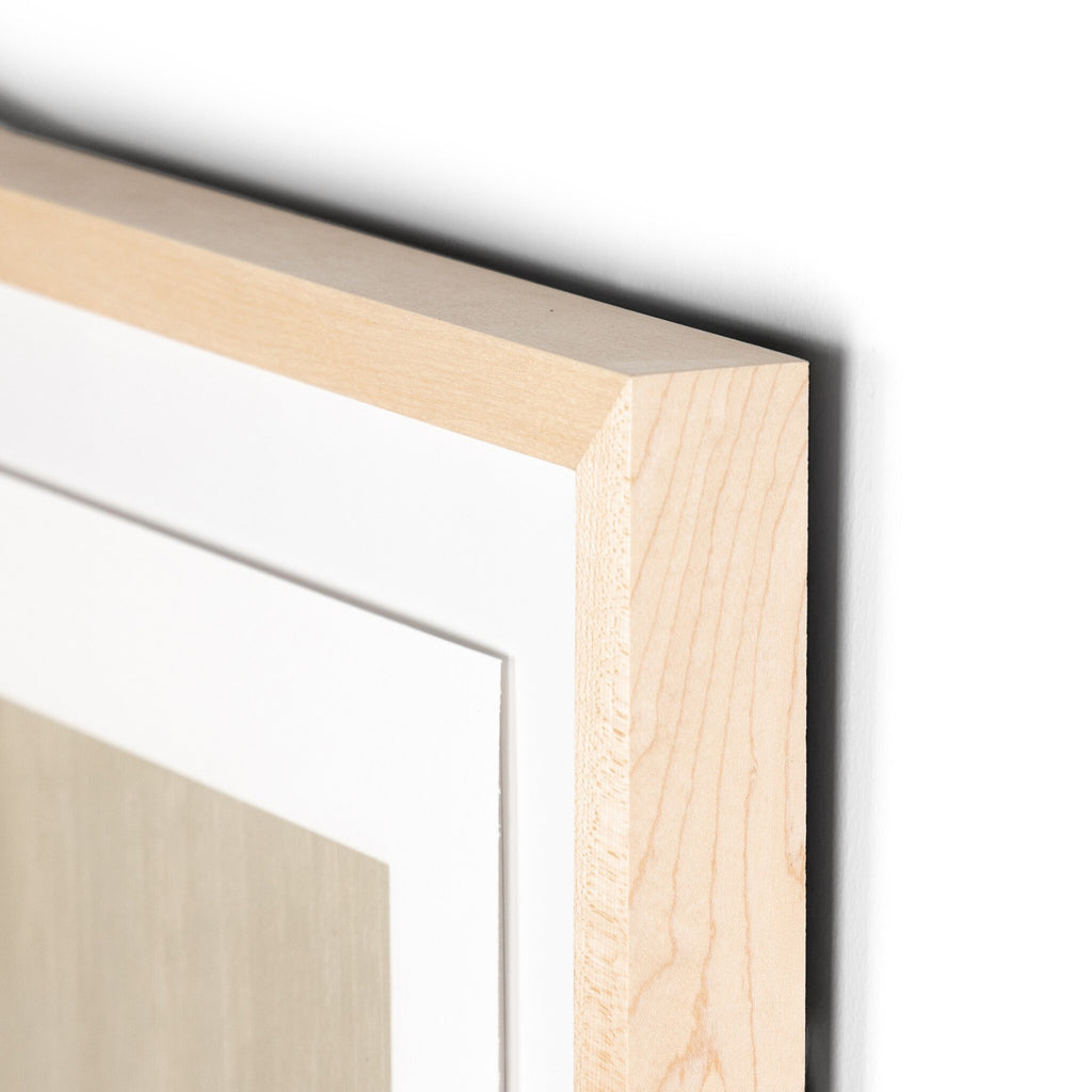 Negative In Taupe by The Holly Collective - Natural 2.5 Maple