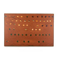 X Spot Rust by Jamie Beckwith	 - Natural Maple Floater