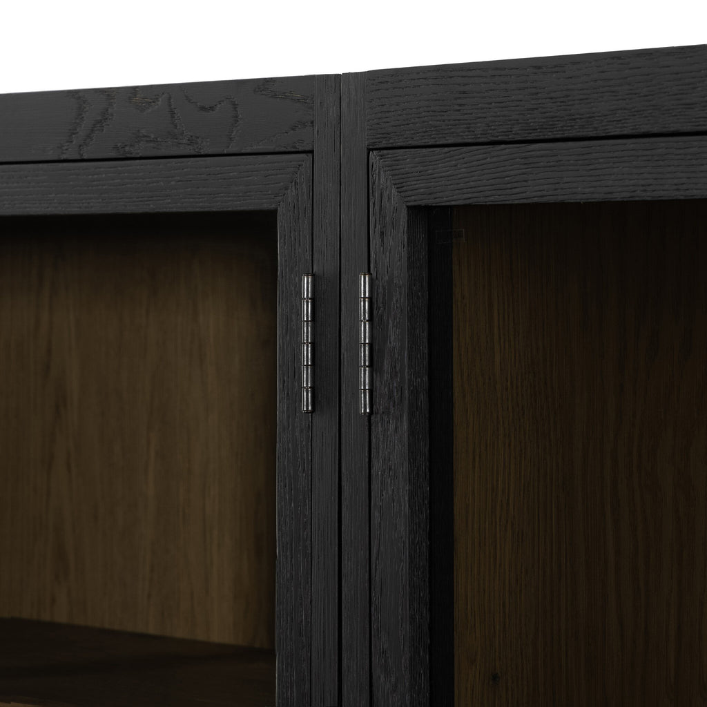 Millie Double Cabinet - Drifted Oak Veneer