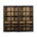 Millie Double Cabinet - Drifted Oak Veneer