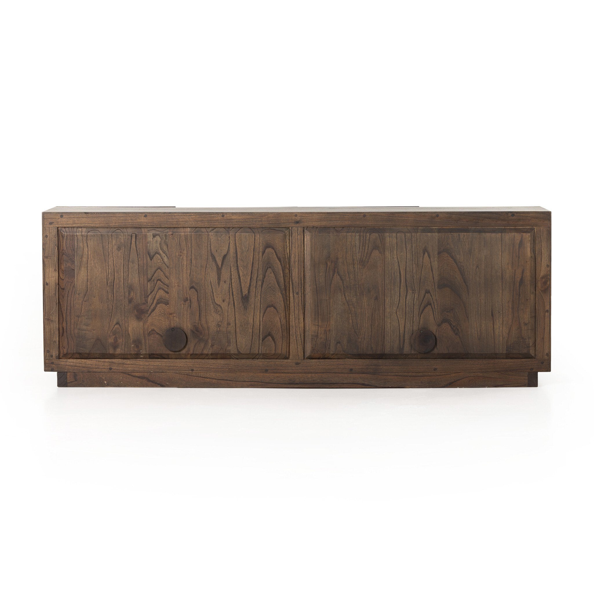 Tussac Media Console - Matte Brown Neem